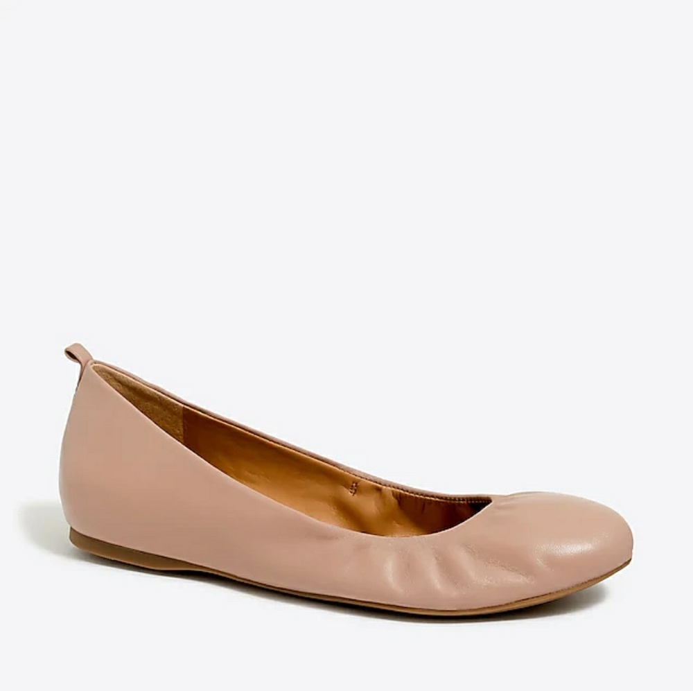 Anya Leather Ballet Flats